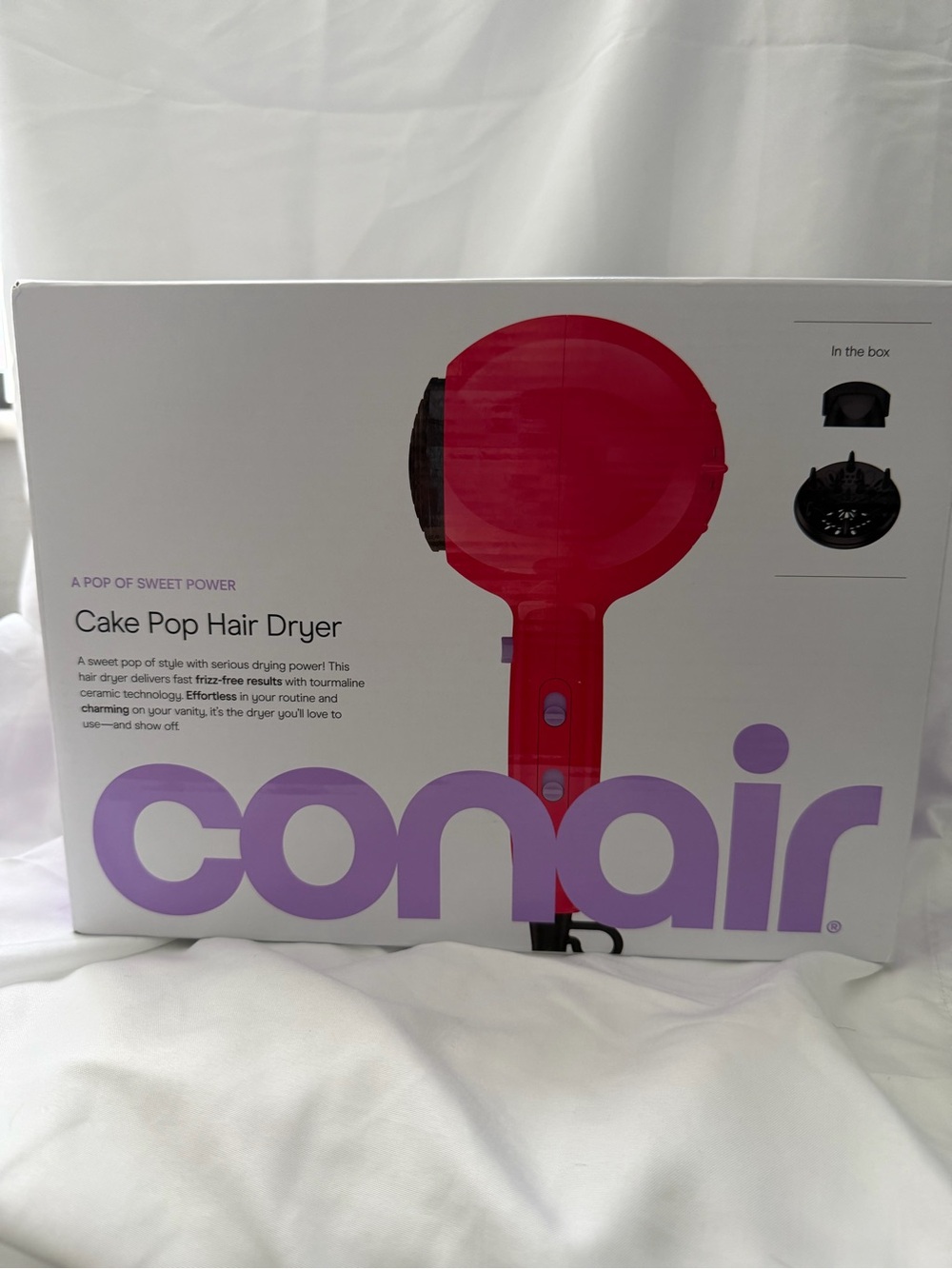 Conair Cake Pop Hair Dryer - Pink
